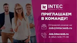 Работа в команде интернет-агентства INTEC