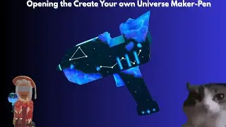 Opening the Create Your own Universe Maker-Pen