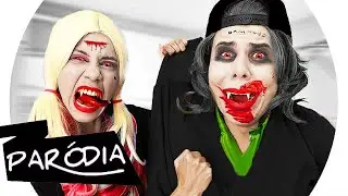 PAR&Oacute;DIA - O CORINGA DO MAL POSSU&Iacute;DO PEGOU A ARLEQUINA (FILME COMPLETO)