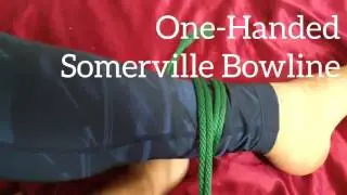 One-Handed single column tie