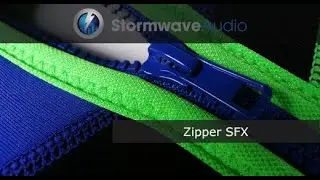 Zipper SFX Pack 4 (Royalty-Free Sound Effects)