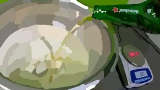 Pizza Dough Made With Beer Instead of Water