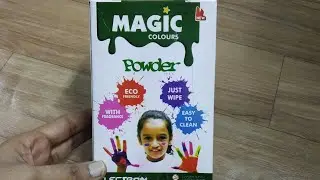 Magic Colours Powder Holi Colours - Just Wipe, Easy To Clean, Eco Friendly #shorts