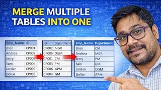 Извлечение данных из двух разных таблиц в Excel || Advance Excel || #excel #exceljobinterview