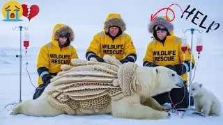 Heroic Rescue Team Saves Bear&rsquo;s Life | Emotional Animal Rescue Story |  Wildlife Rescue Story
