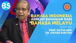 Jangan Nafikan Bahawa Bahasa Indonesia Bahagian daripada Bahasa Melayu, respon Profesor Malaysia