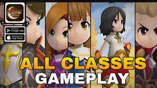 Moonlight Sculptor Dark Gamer Gameplay All Classes  | New MMORPG For Android and iOS