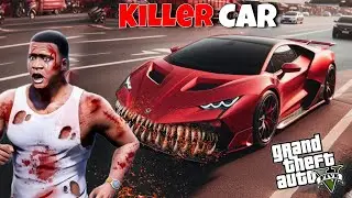 GTA 5 : Franklin Stop Cursed Killer Car for Killed in (GTA V MOD)