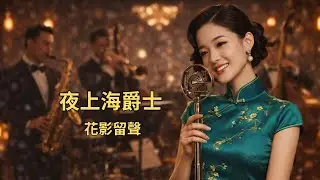 夜上海 Jazz｜花影留聲｜1940s–1950s Old Shanghai Jazz｜Vintage Chinese Jazz