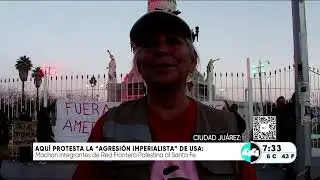 Here we protest against the 