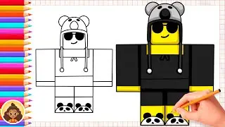 How to Draw Koala Kid | from 99 Nights in the Forest | Roblox