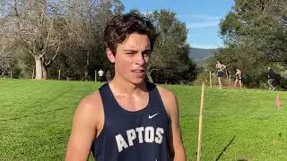 Aptos cross country runner Ben Laughlin