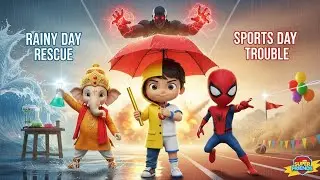 &ldquo;Big School Adventure &ndash; Rain Storm, Lab Crisis & Sports Day Heroes!&rdquo;