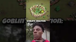 Goblin's Base attack|| Clash of clans|| #coc #funny #funnyvideo #viral #ytshorts
