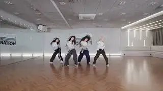 baby don&rsquo;t cry-i don&rsquo;t care dance practice mirror 