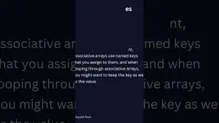 Foreach loops in php | PHP Tutorial #shorts #php #loop #shortsfeed #new