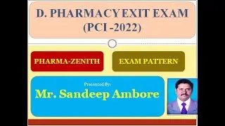 D Pharmacy Exit Exam 2022 (Guidelines)