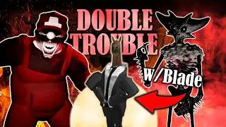 DOUBLE TROUBLE Monster WIN In New RECODE UPDATE (feat. The_BladeNinja!) | Pillar Chase 2