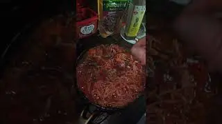 poor man's Korean borscht gochujang ramen vegan fish sauce guajillo galbi beetroot