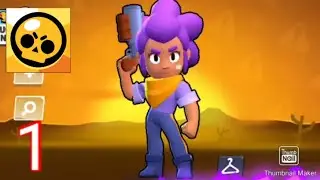 Shelly Gameplay // Starting Brawler // Brawl Stars [ios, Android] Gameplay Walkthrough Part-1