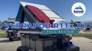 Walkthrough of Terrapod RTTx XL Tent and FULL REVIEW