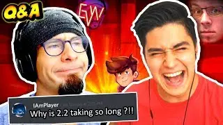 Q&A with EricVanWilderman !! WHY IS ROBTOP TAKING SO LONG FOR 2.2 ?!