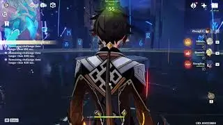 New Floor 12-3 Abyss Lector [Perfect Clear 3 Stars] - Genshin Impact v1.5
