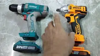 الفرق بين مزرف شنيور انجيكو وتوتال.. مقارنة بالتفصيل..drill  ingco brand and Total brand.