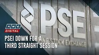 PSEi снижается третий раз подряд | ANC