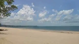 Desaru Coast Beach Left View 3 May 2024 #beach #4k