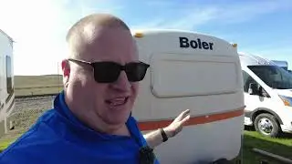 Bella the Boler Comes Out of Storage -- Hitching, Dewinterizing, and Mysterious Water Pump Issues