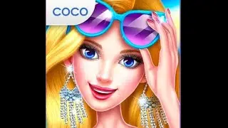 Supermodel Star ⭐ Fashion game#cocogames #barbielover #subscribe #rosegaming #modelingworld😉💕