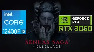 Senua&rsquo;s Saga: Hellblade 2 | i5-12400F + Asus RTX 3050 6GB GameBench | GamePlay | Walkthrough