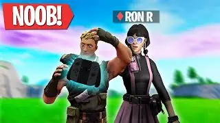 *FIRST TIME* Playing Fortnite With Broken Controllers!! ft  @Ron R