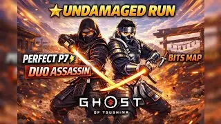 ⭐ UNDAMAGED RUN | PERFECT P7 | Duo Assassin | BITS Map | Ghost of Tsushima Legends 👹