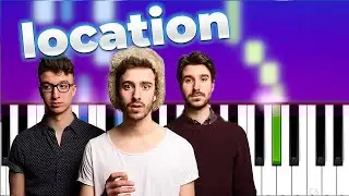 AJR - Location (Piano Tutorial)