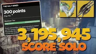 Use This For Easy Top 1% Score In The Salt Mines (3.2mil) | Destiny 2