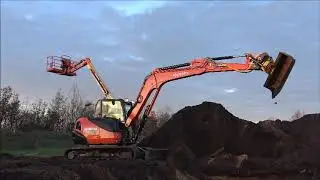 Udlejning af Kubota KX080-4 midigraver @lejma.dk