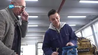 Nautisch College Den Helder heeft splinternieuwe motorenhal