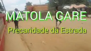 PASSEI PELA ESTRADA ABANDONADA DE  MATOLA GARE.A MOÇAMBIQUE