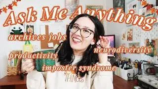 Answering Your Questions ☕️ archives jobs, youtube, productivity, neurodiversity, imposter syndrome