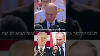 Ukraine War- Vladimir Putin makes speech at Navy Day parade #putinvladimir #russiaarmy #ytshorts