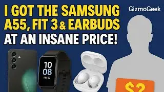 Unbelievable Deal! Samsung A55 + Fit 3 + Earbuds &mdash; Here&rsquo;s What I Paid! 😱
