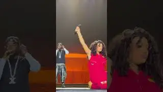 Kendrick Lamar & SZA performing 