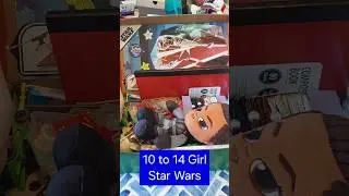10 to 14 Girl Star Wars Box for #operationchristmaschild #ipackedashoebox #10to14girlunboxing