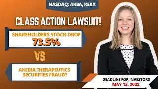AKBA Stock News (#AKBA) AKBA News 📉 SHAREHOLDERS In Akebia Therapeutics Inc Securities Class Action