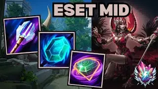 WHAT IS THIS DAMAGE?! - Eset Deity Mid Smite 2 Gameplay