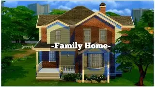 The Sims 4|Speed Build: Sweet Family Home