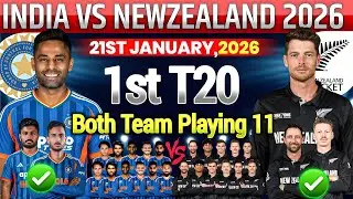 India vs New Zealand 1st T20 Playing 11 2026|India Vs New Zealand 1st T20 Match Probable Playing11 