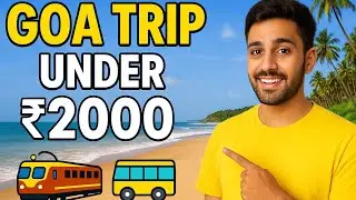 Bangalore to Goa Budget Trip🚆🏖️| Best Travel Tips, Stay, Food & One Day Plan #GoaTrip #BudgetTravel